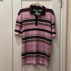 NWT adidas Originals Knit Golf Polo Shirt